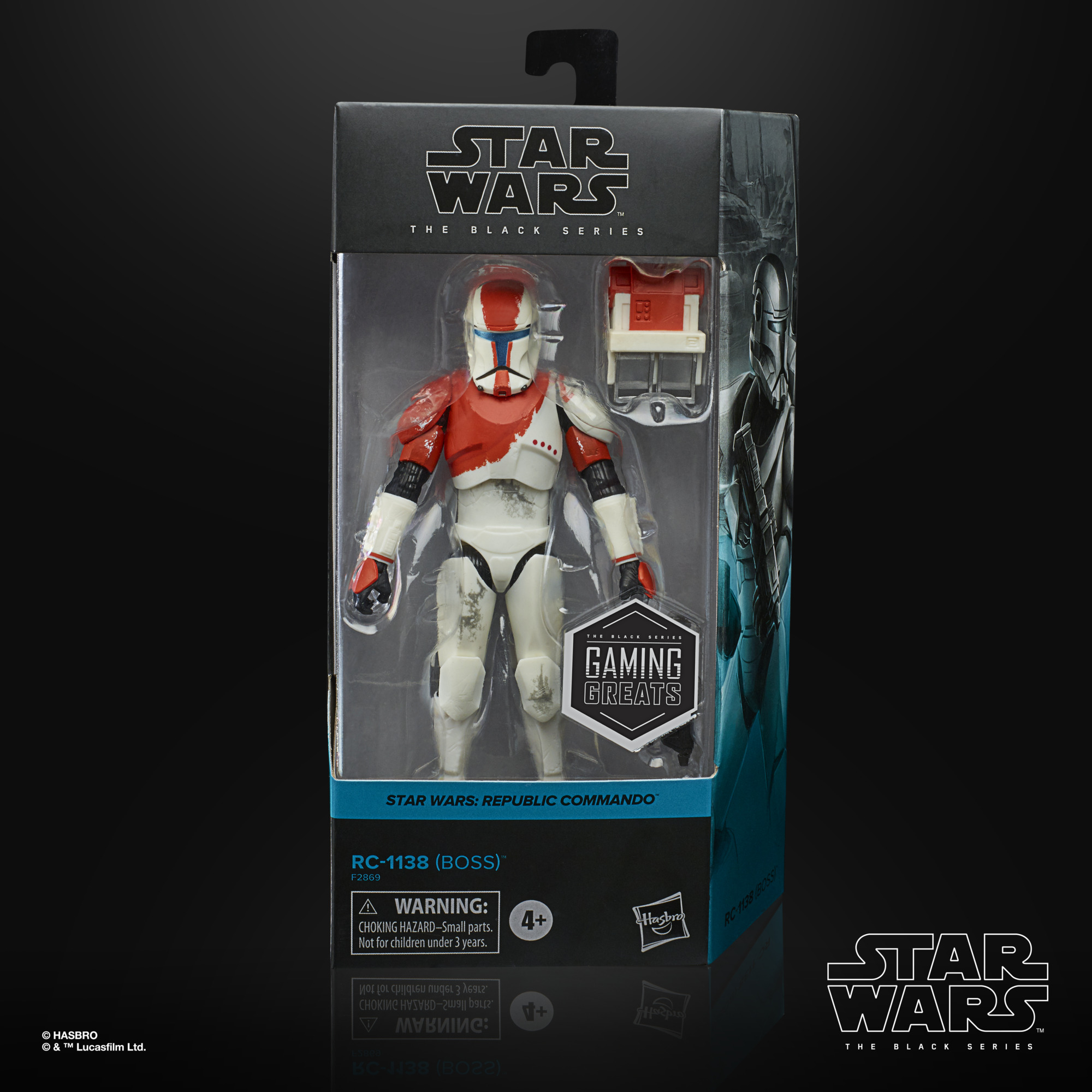 SW Republic Commando RC-1138 (Boss) Black Series Figure 1