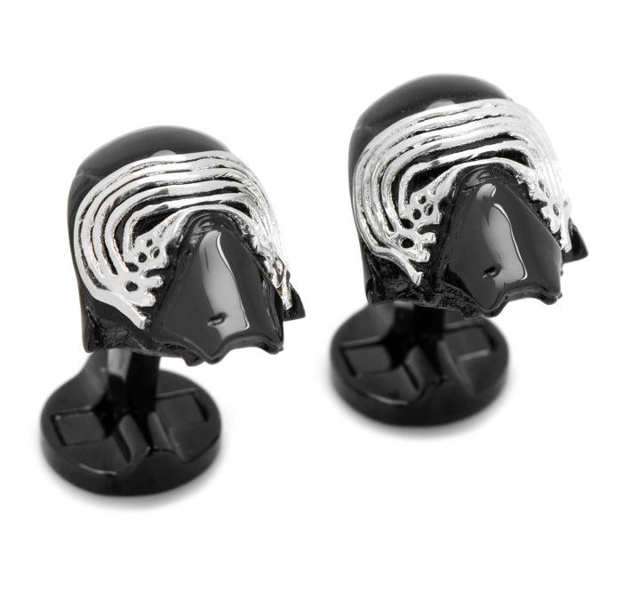 New Force Awakens Kylo Ren's Helmet 3D Cuff Links available now!