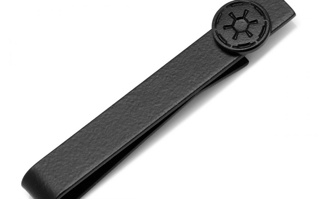 New Star Wars Satin Black Imperial Symbol Tie Bar available now!