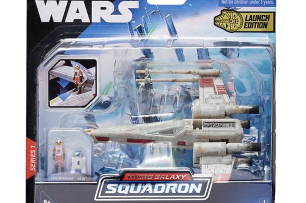 New Star Wars Luke Skywalker's X-Wing Fighter Micro Galaxy Squadron Vehicle Toy available!