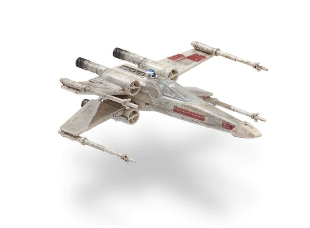 SW Luke Skywalker's X-Wing Fighter Micro Galaxy Squadron Vehicle Toy 3