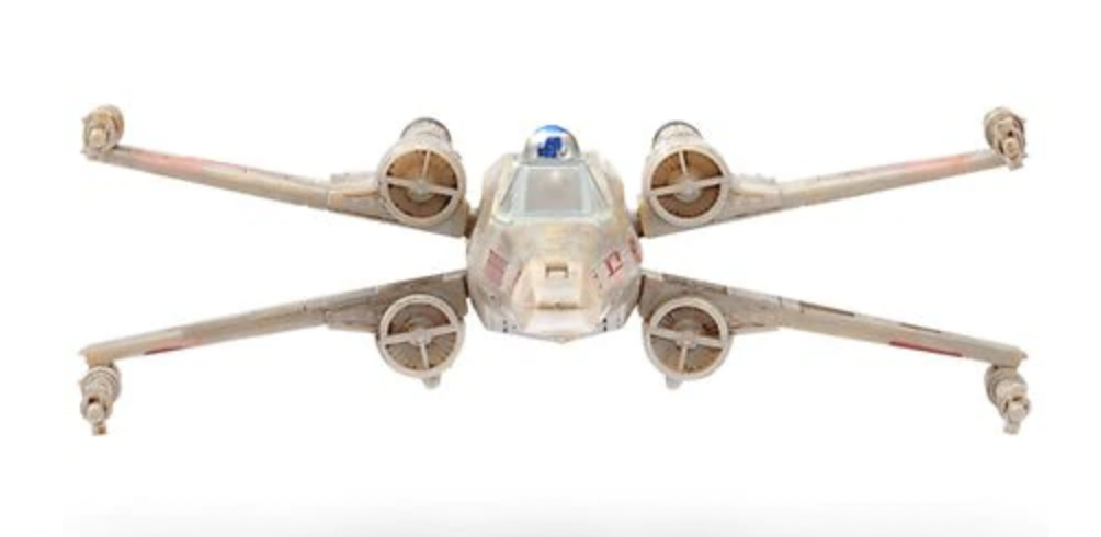 SW Luke Skywalker's X-Wing Fighter Micro Galaxy Squadron Vehicle Toy 4