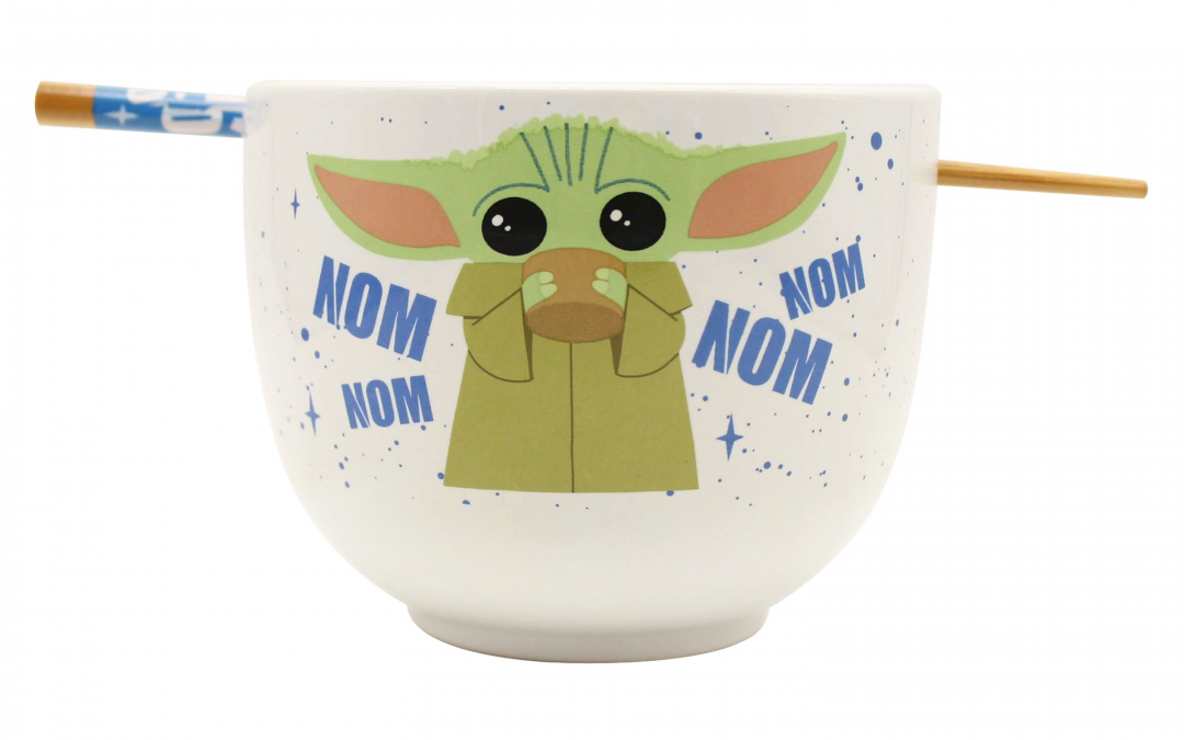 New The Mandalorian The Child (Grogu) Ramen Bowl with Chopsticks available now!