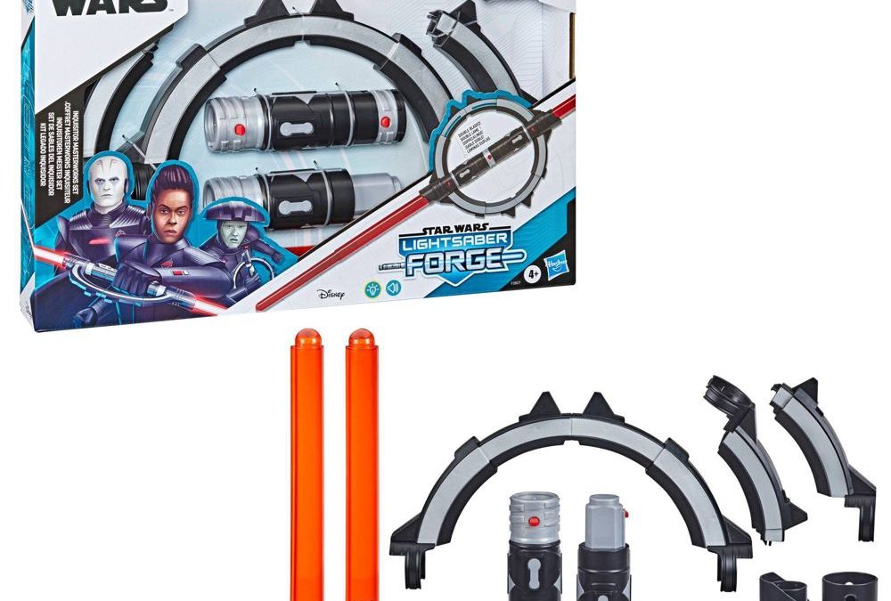 New Star Wars Lightsaber Forge Inquisitor Masterworks Double-Bladed Lightsaber Set available!