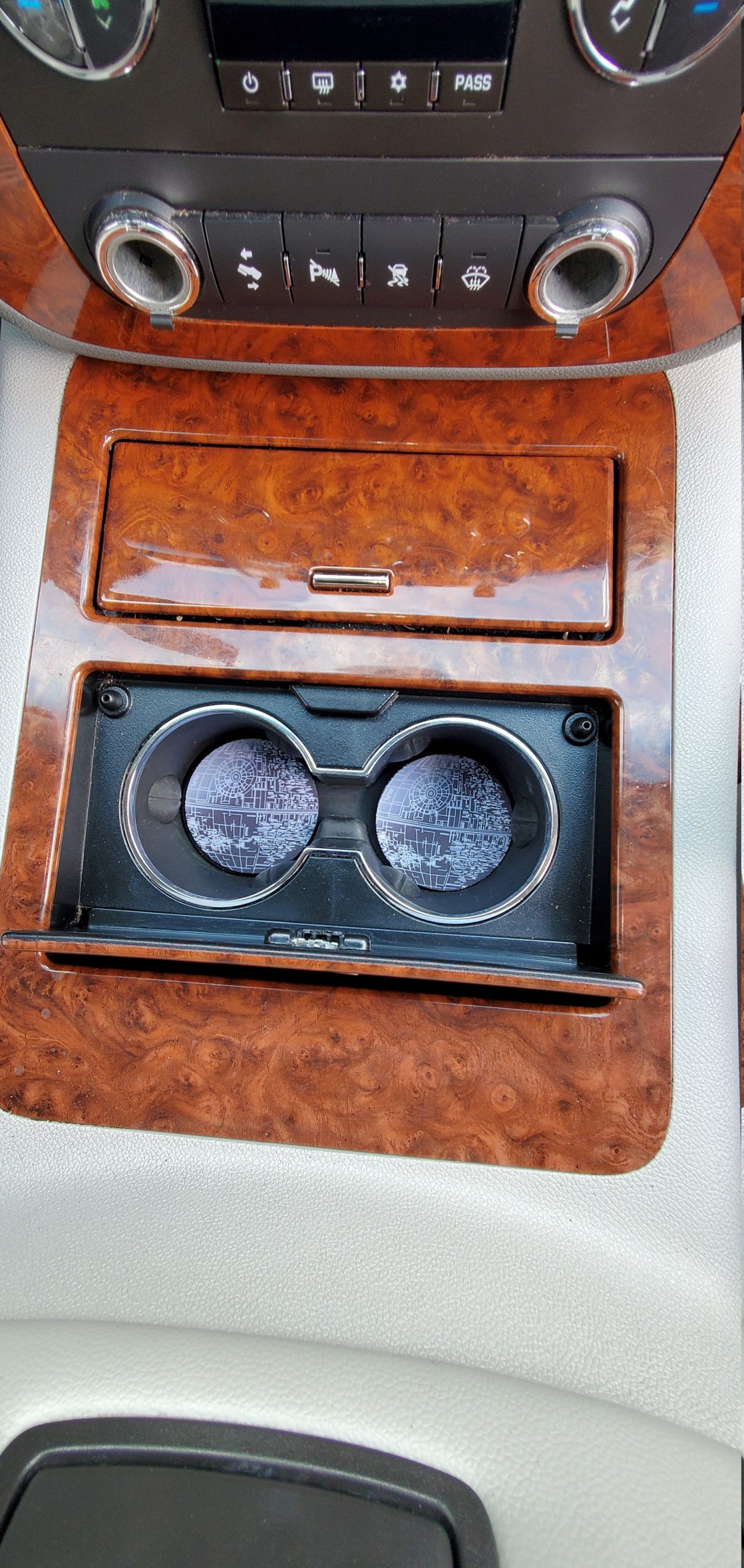 SW Death Star Car Decor Coasters Set 3