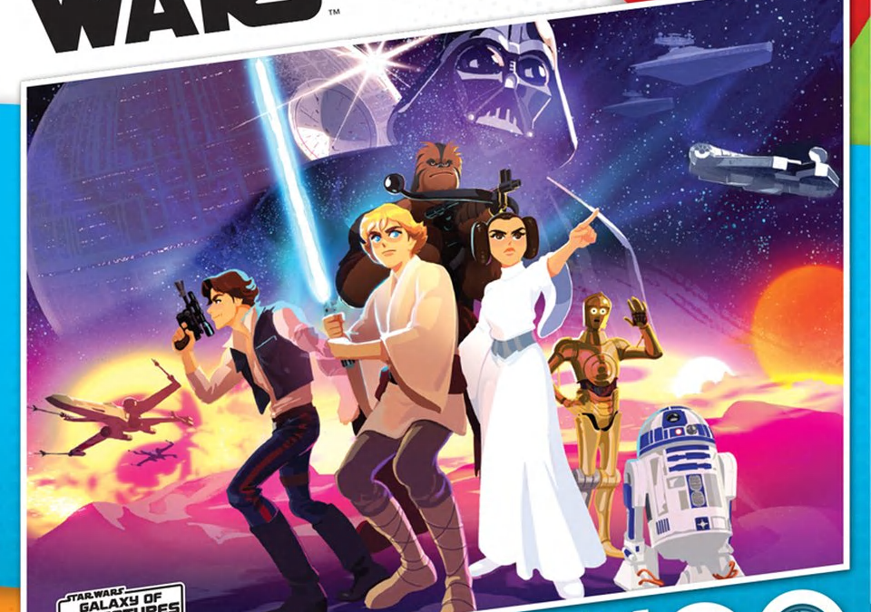 New Star Wars Galaxy of Adventures Rebel Heroes 100-pc Jigsaw Puzzle available now!
