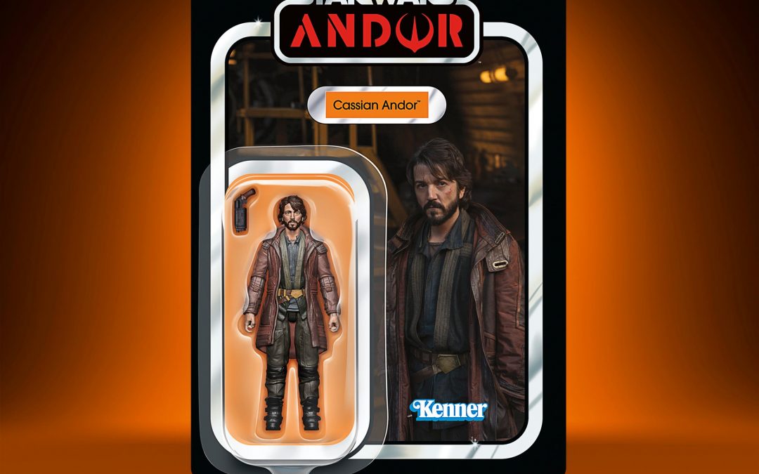 New Star Wars Andor Themed Cassian Andor Vintage Figure available for pre-order!