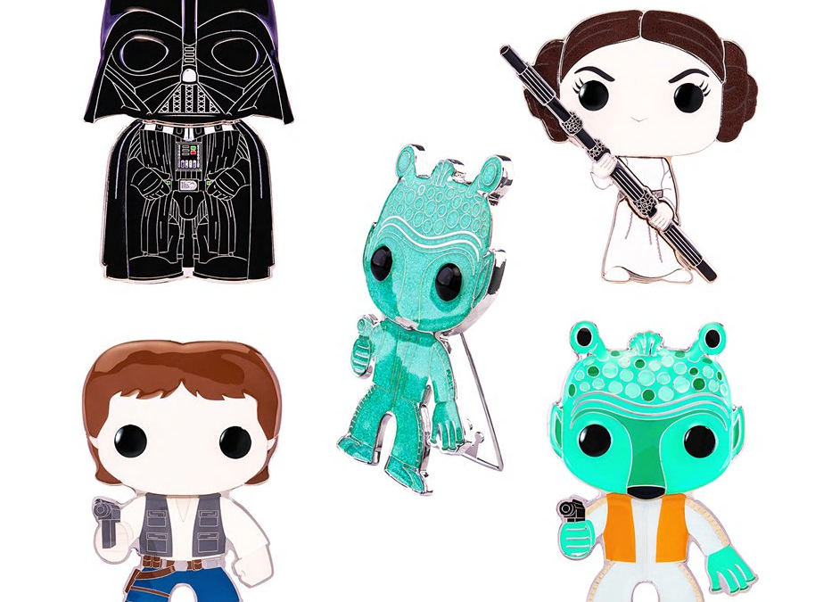 New Star Wars Funko Pop! Character Pop Pins Set available now!