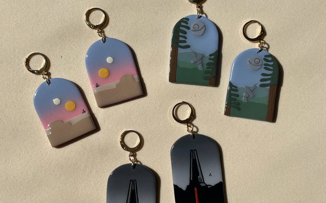 New Star Wars Super Lightweight Stainless Steel Earrings Set available now!