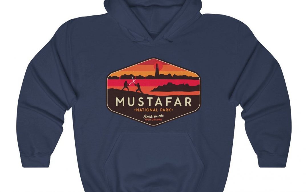 New Star Wars Mustafar National Park Hoodie available now!