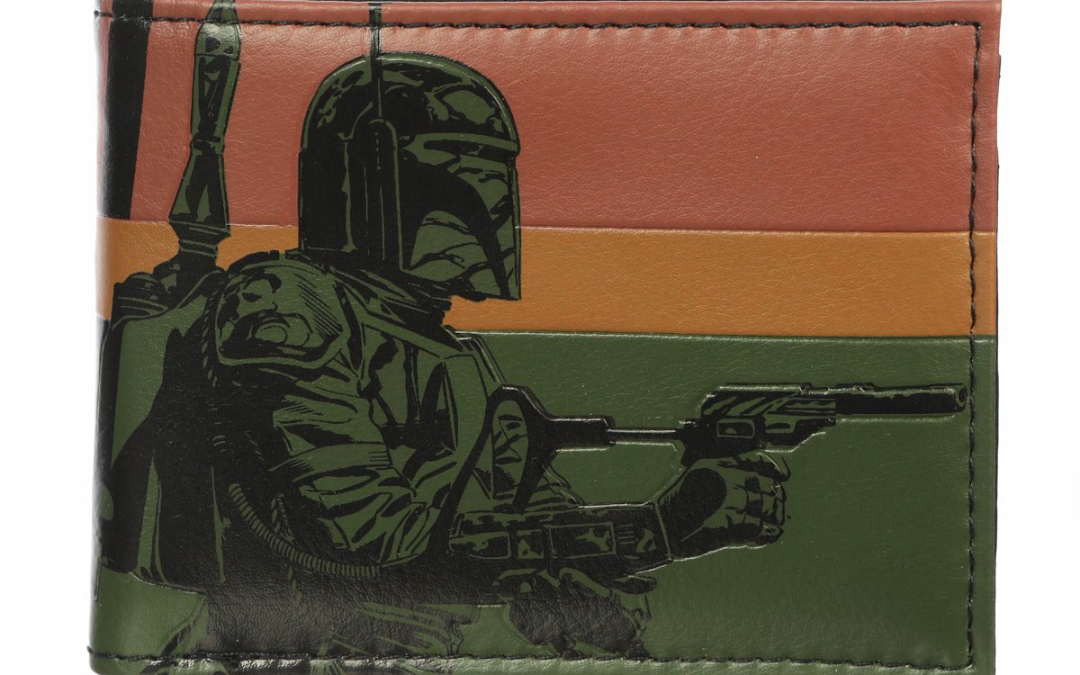 New Star Wars Boba Fett Bifold Wallet available now!