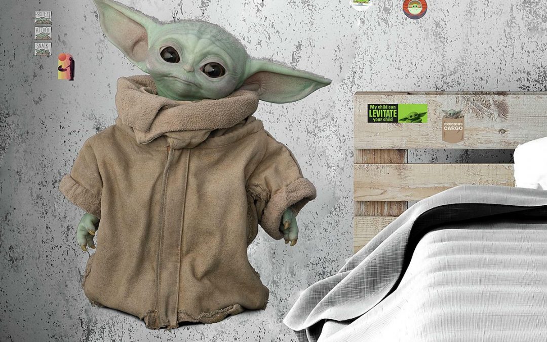 New The Mandalorian The Child (Grogu) Peel & Stick Wall Decal Set available!