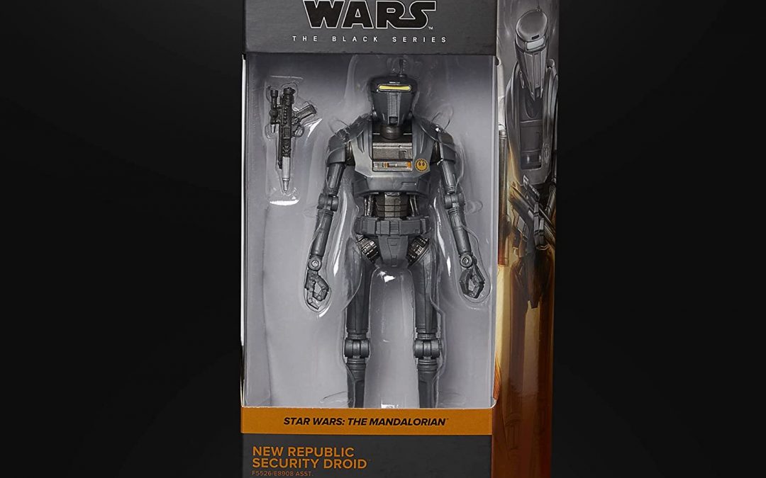 New The Mandalorian New Republic Security Droid Black Series Figure available now!