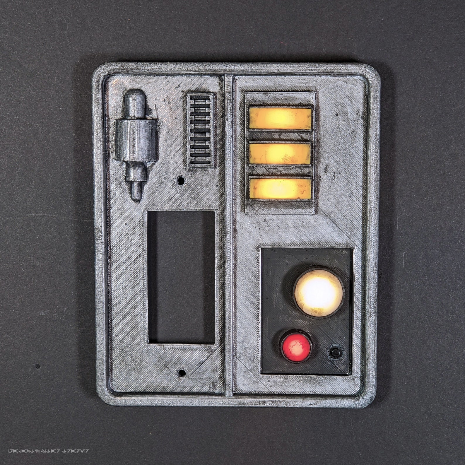 SW Clone Wars Inspired Light Switch Cover 1