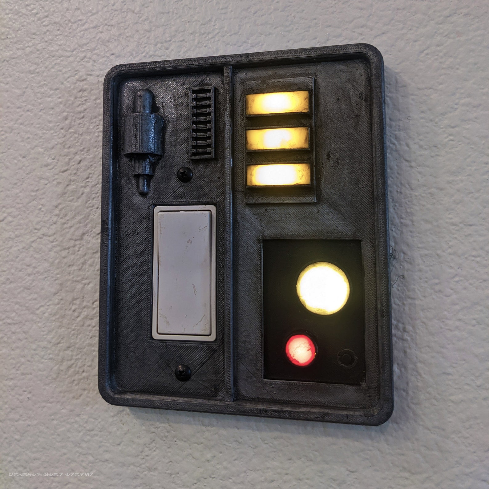 SW Clone Wars Inspired Light Switch Cover 4