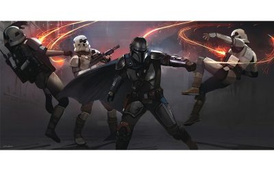 New The Mandalorian Mando (Din Djarin) Wall Decal Sticker Poster available now!