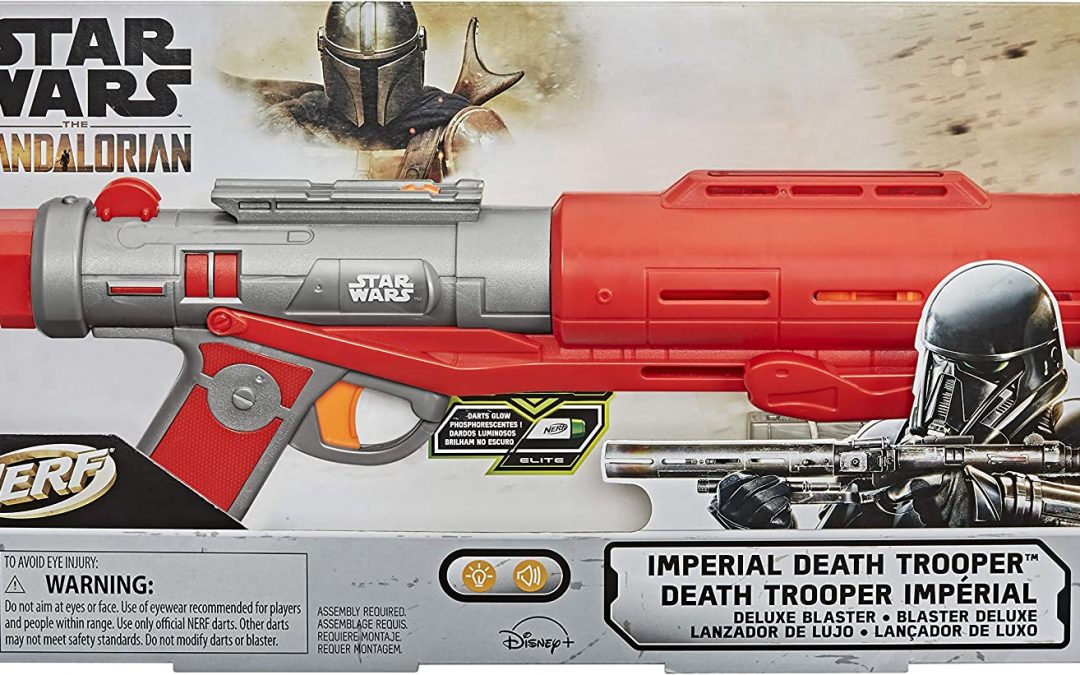 New The Mandalorian Imperial Death Trooper Nerf Blaster available now!