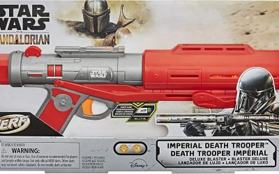 New The Mandalorian Imperial Death Trooper Nerf Blaster available now!