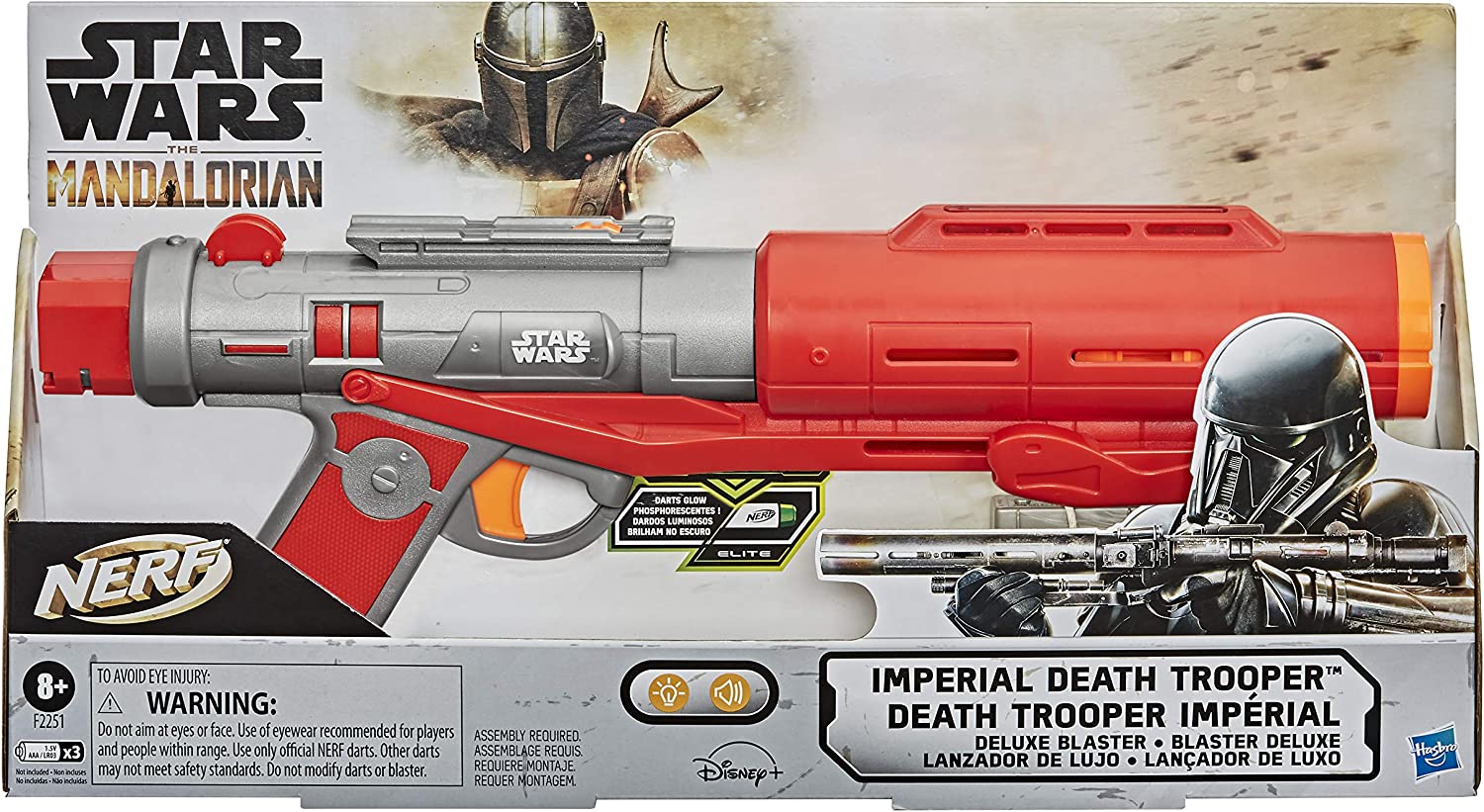 TM Nerf Star Wars: The Mandalorian Imperial Death Trooper Blaster 1