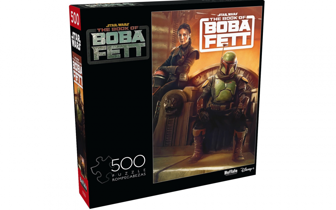 New The Book of Boba Fett Themed Boba Fett and Fennec Shand 500-pc Jigsaw Puzzle available!