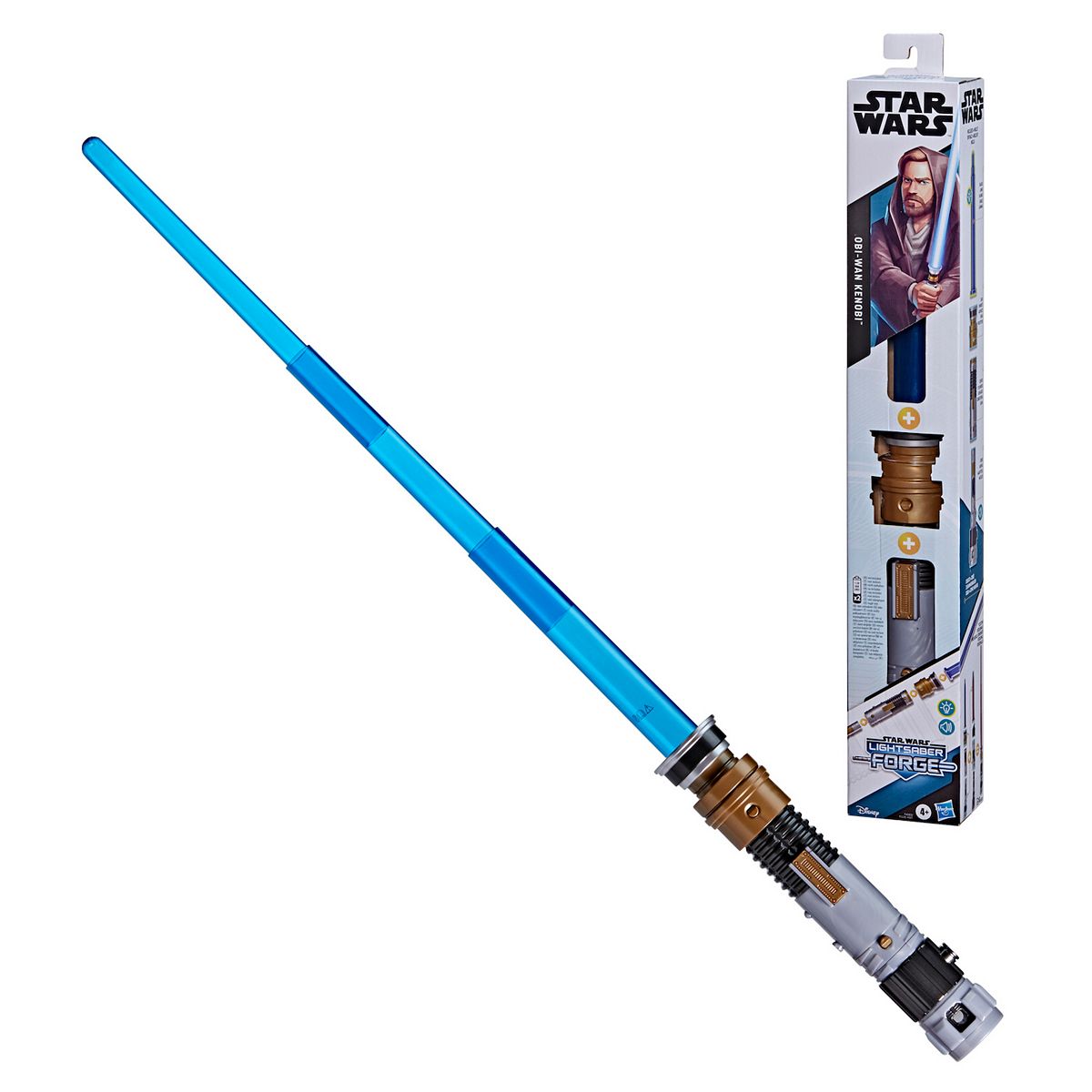 New Star Wars Lightsaber ObiWan Kenobi Electronic Blue Lightsaber Toy available! The