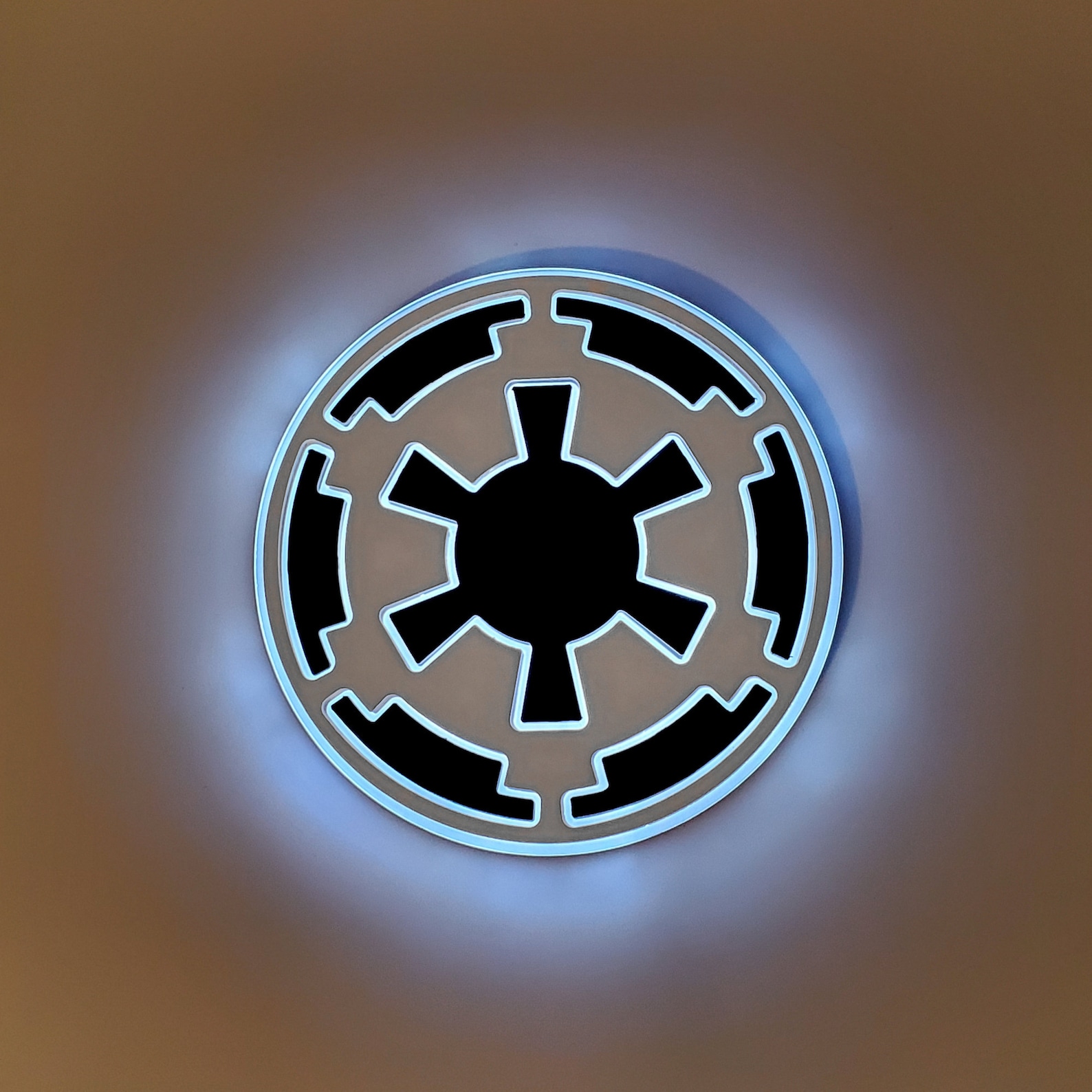 SW Galactic Empire Symbol Neon Like Wall Decor Sign 1