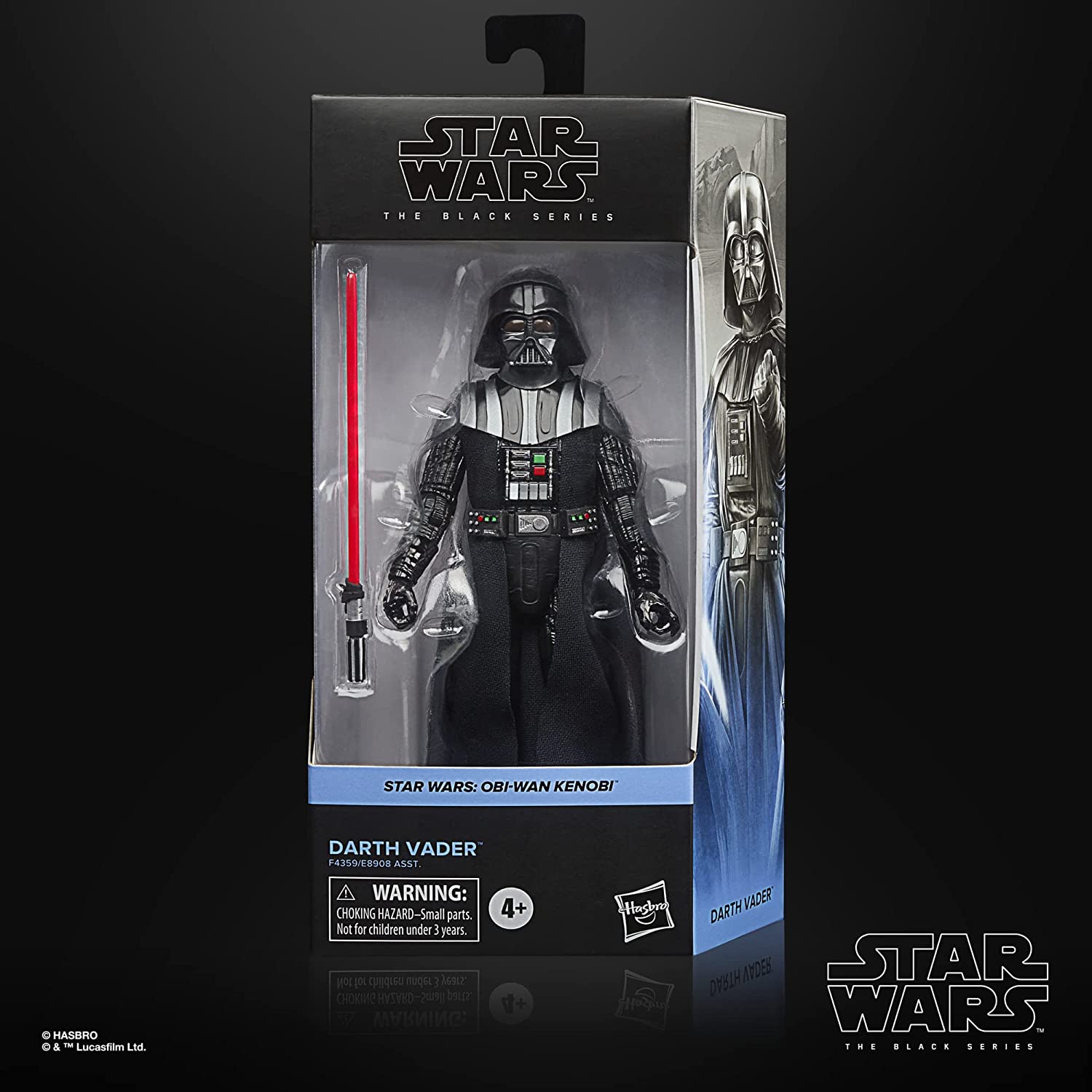 Obi-Wan Kenobi Darth Vader Black Series Figure 1