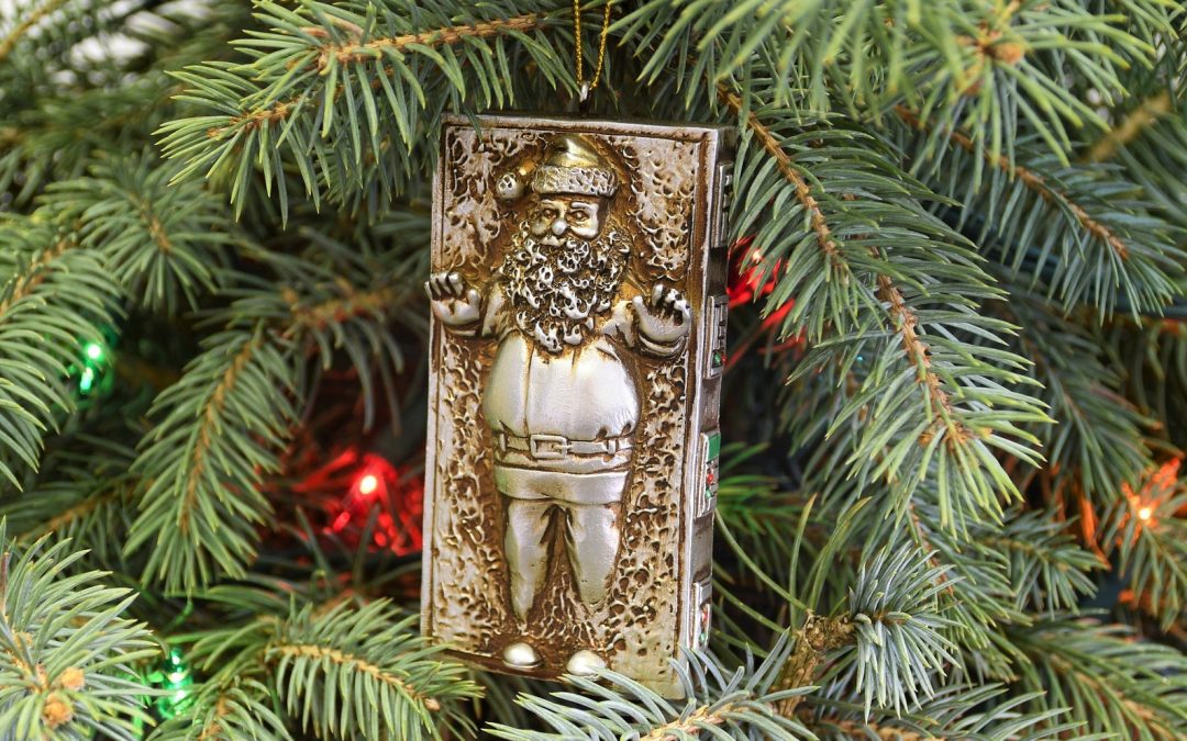 New Star Wars Santa Frozen in Carbonite Funny Christmas Ornament available now!