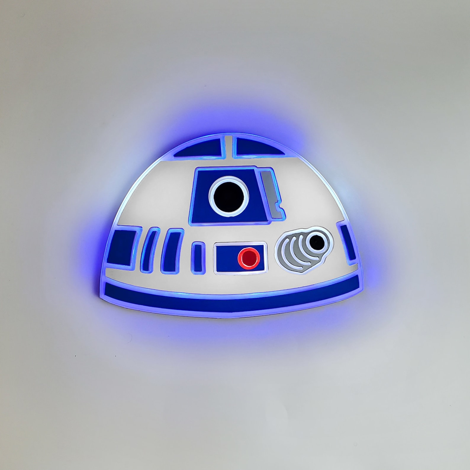 SW R2-D2 Neon like LED Light Wall Decor Sign 2
