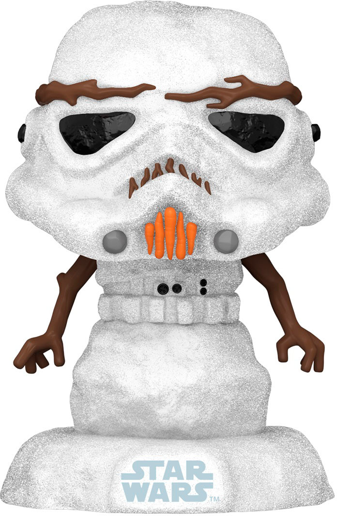 SW Funko Pop! Holiday Stormtrooper as a Snowman Bobble Head Toy 2