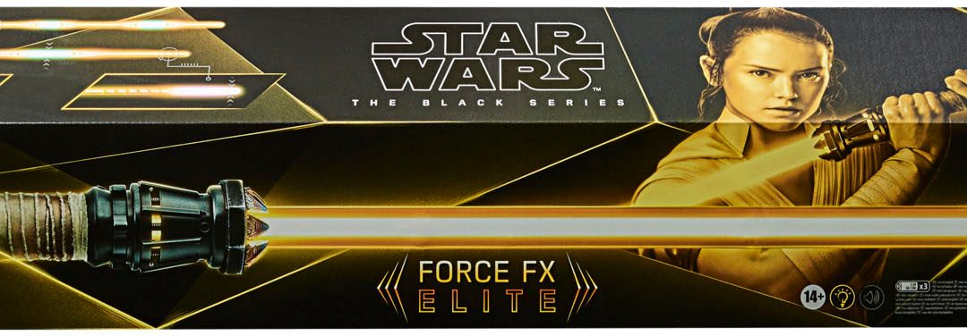 New The Rise of Skywalker Rey Skywalker Black Series Force FX Elite Lightsaber available!