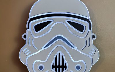 New Star Wars Imperial Stormtrooper Helmet Neon LED Light Wall Decor Sign available now!