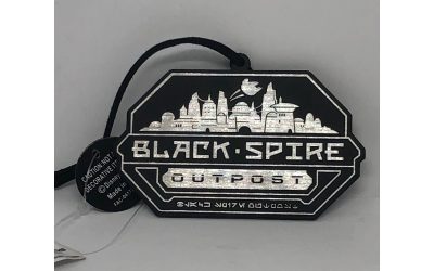 New Star Wars Galaxy's Edge Black Spire Outpost Metal Ornament available now!