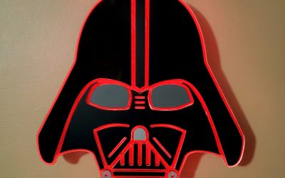 New Star Wars Darth Vader Neon LED Light Wall Decor Sign available now!