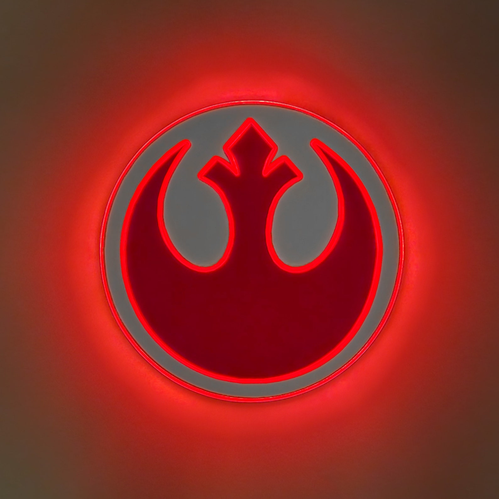 SW Rebel Alliance Symbol Neon Light Wall Decor Sign 1