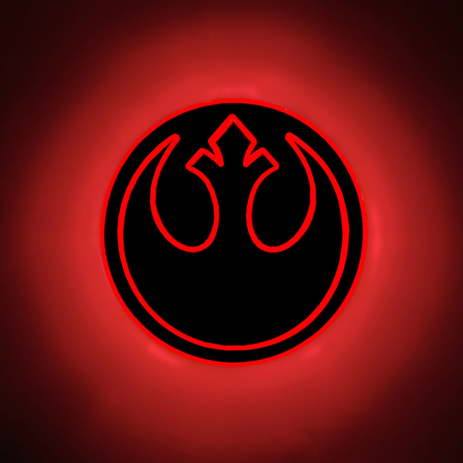 SW Rebel Alliance Symbol Neon Light Wall Decor Sign 2