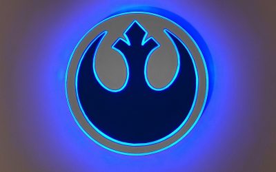 New Star Wars Rebel Alliance Symbol Neon Light Wall Decor Sign available now!