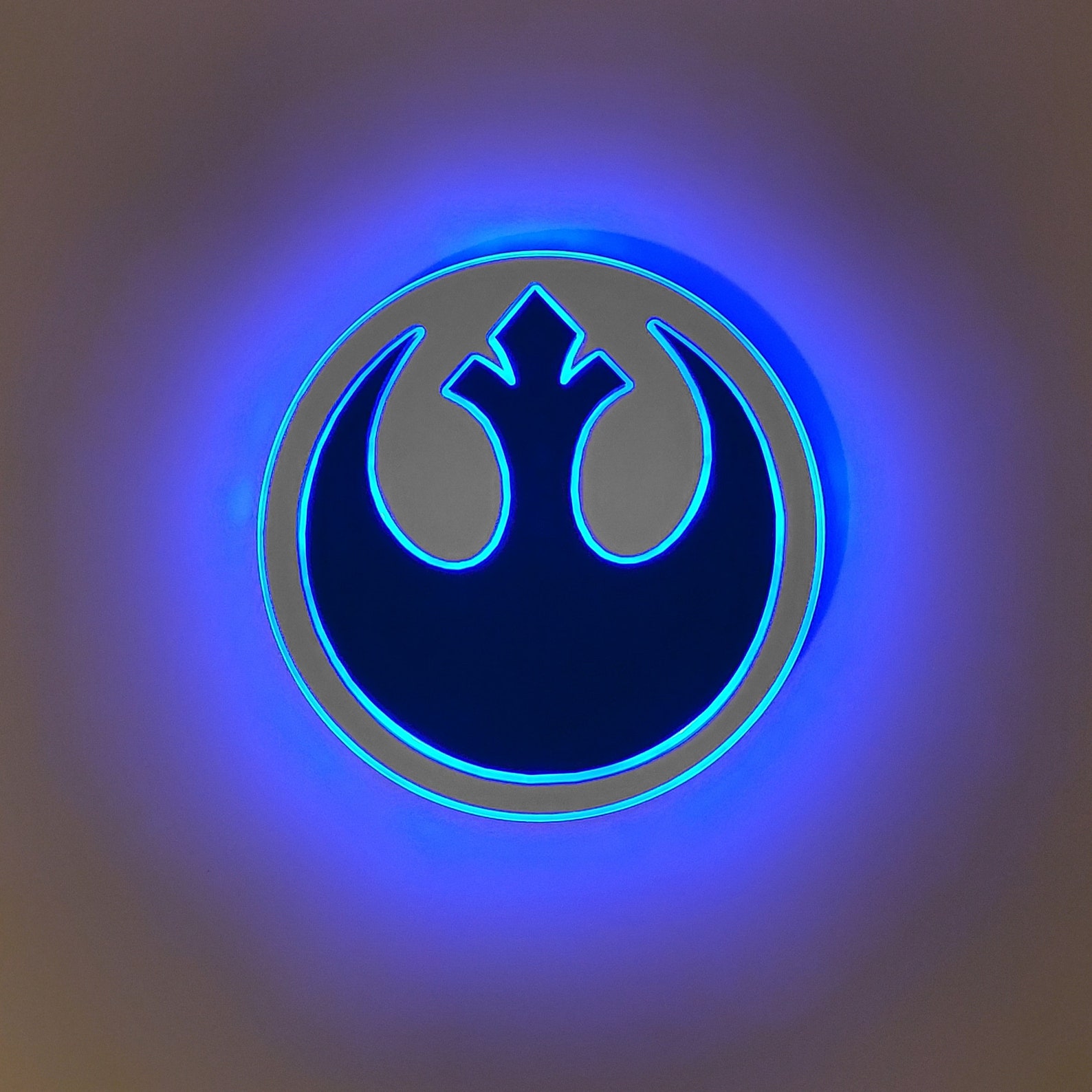 SW Rebel Alliance Symbol Neon Light Wall Decor Sign 4