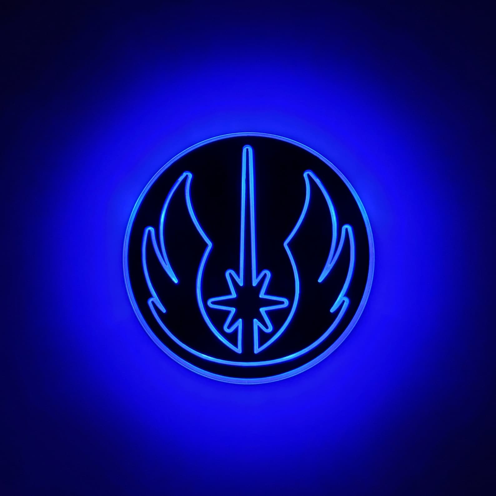 SW Jedi Order Symbol Neon Light Wall Decor Sign 3