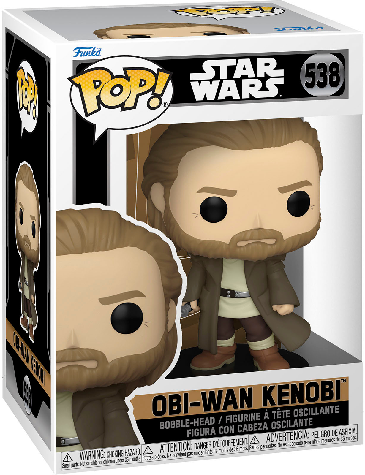 Obi-Wan Kenobi Themed Funko Pop! Obi-Wan Kenobi Bobble Head Toy 1