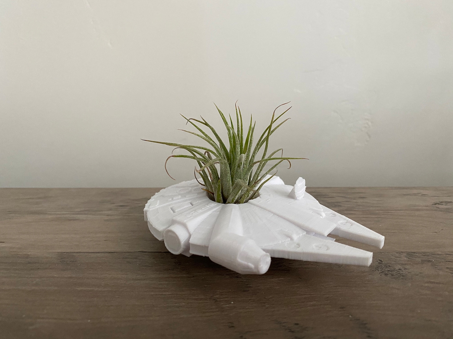 SW Millennium Falcon Air Plant Display Desk Planter 3