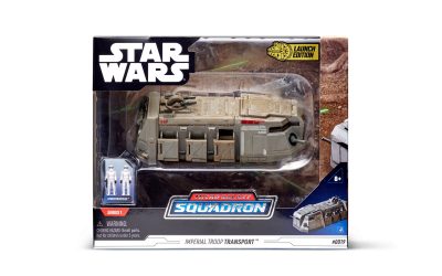 New Star Wars Micro Galaxy Squadron Transport Class Imperial Trooper Transport Set available now!
