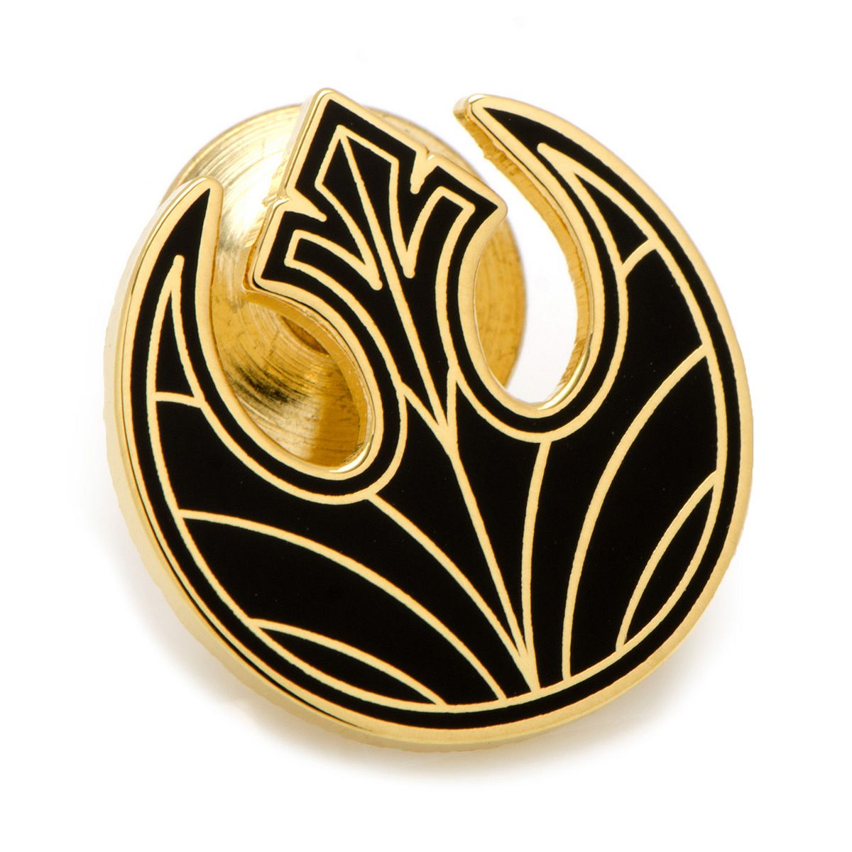 SW Gold Rebel Symbol Lapel Pin 1