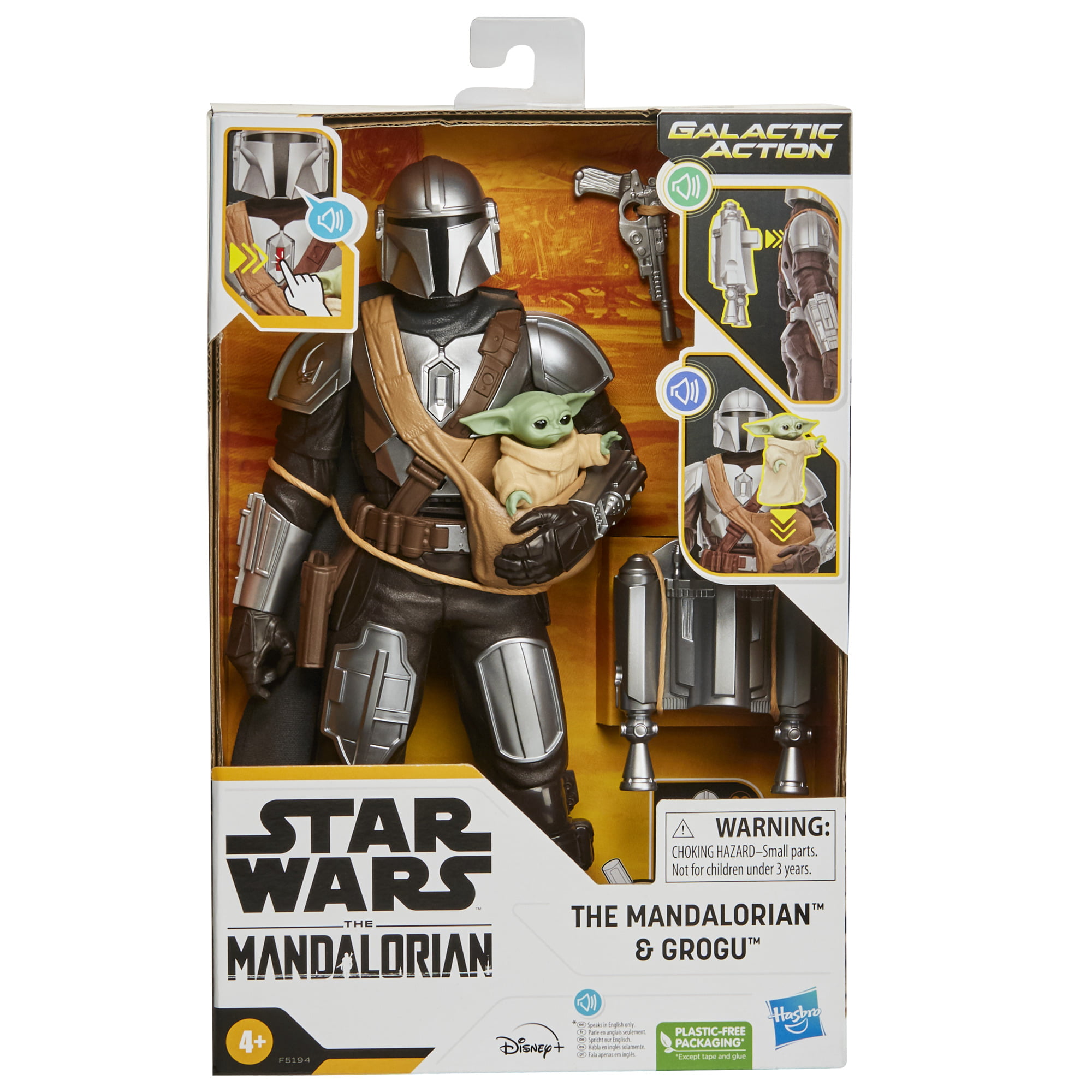 TM Mando (Din Djarin) and The Child (Gorgu) Interactive Electronic Figure Set 1