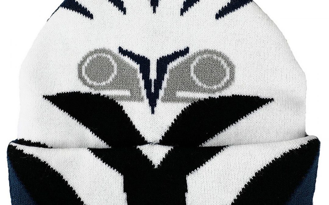 New Star Wars Bo Katan's Helmet Big Face Knit Beanie available now!