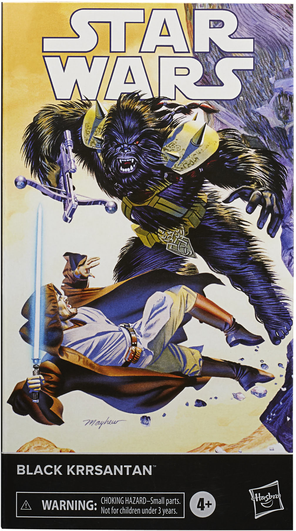 SW Black Krrsantan Black Series Figure 1