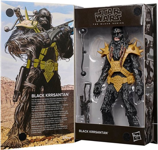 New Star Wars Black Krrsantan Black Series Figure available now!