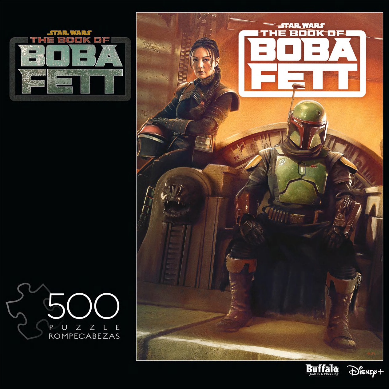 TBOBF Boba Fett and Fennec Shand 500-pc Jigsaw Puzzle 1