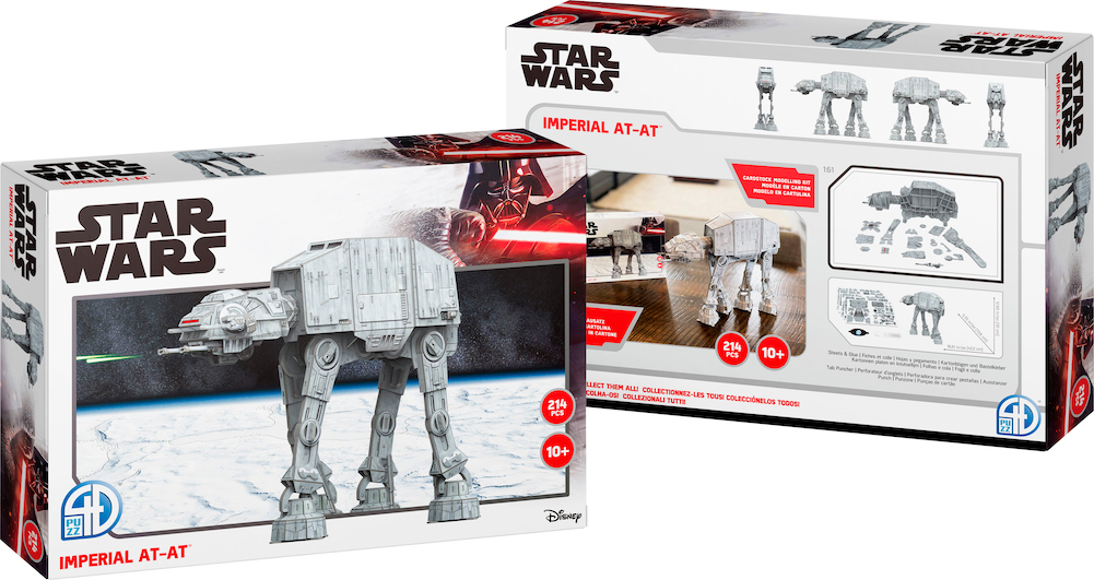 New Star Wars 4D Imperial AT-AT Walker Puzzle Model Kit available now!