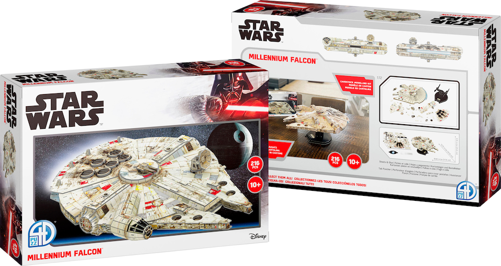 SW 4D Millennium Falcon Model Puzzle Kit 2